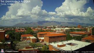 Aug 13 2024 - UArizona Dept of Computer Science Webcam Timelapse