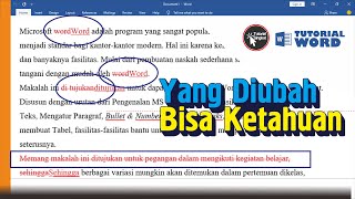 Cara Compare File Word - Tutorial Singkat (cocok untuk yang belajar menulis)