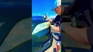 Simple and Easy Headlight Tutorial with Shiny Car Stuff! Beginners- WATCH THIS!#cars #detailingcars