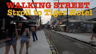 Angeles City Walk:Walking Street Updates. Stroll to Tiger Hotel.