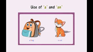 UKG || ENGLISH || Use of "a" and "an"