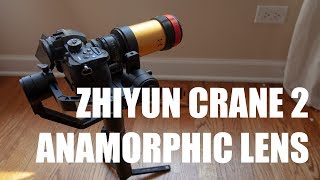 Anamorphic Lens Balancing on Zhiyun Crane 2 Gimbal Tutorial