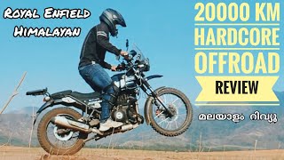 royal Enfield Himalayan 20000 km hardcore off-road- user experience review | the best adv bike ??