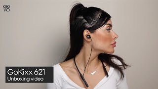 GOVO GoKixx 621 Bluetooth Neckband Unboxing, with an exciting smart magnetic buds feature