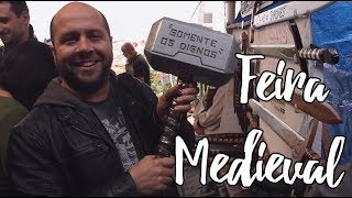 FUI NA 2ª FEIRA MEDIEVAL DE PORTO ALEGRE