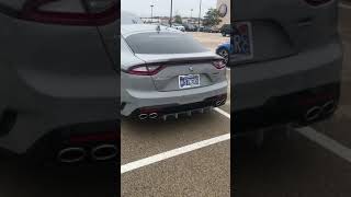 Kia Stinger GT Jun bl downpipes and exhaust