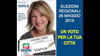 ELEZIONI REGIONALI  2019 "noi  votiamo Francesca VARCA "