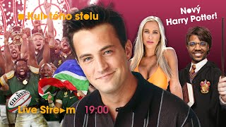 Zemřel Matthew Perry, casting na Harryho Pottera, finále rugby a další  | ■▸● Live