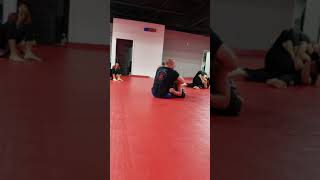 Guillotine sweep to inverted guillotine