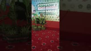 Cuplikan Penampilan porsadinnas 5 utusan Sumbar