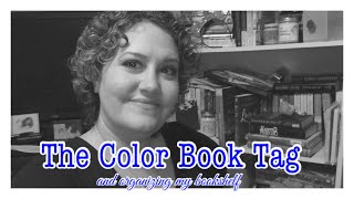 The Color Book Tag | Organizing My Bookshelves | The Disney Housewife