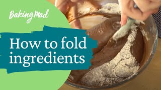 How to Fold in Ingredients | Baking Mad