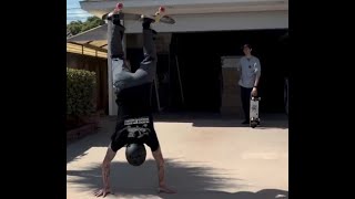 Just Mike Vallely doing street plants.