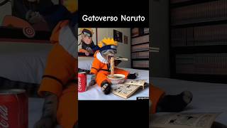 Gatoverso Naruto #shorts #gatos #ia #anime #otakus #gato #memes #gatosgraciosos #naruto