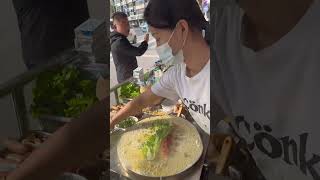 Multi-grain pancakes #streetfood #delicious #satisfyingvideo