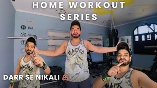 Home Workout Series Part 4: Desi Workout Meets Comedy🦎💩