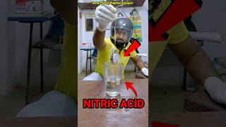 😈क्या ताला बच पाएगा☠️😈😬 #shorts #experiment #science #danger #science #nitricacid #Acid #chemistry