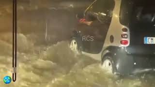 Massive floods in Italy #floods #italy