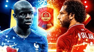 10 WALKOUTS MET IBRAHIM - 2X TOP100 & ELITE 1 REWARDS FUT CHAMPIONS - PACKEN WE KANTÉ OF SALAH!?