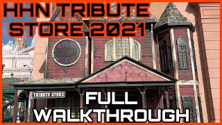 HHN Tribute Store 2021 - Full Walkthrough - In Depth