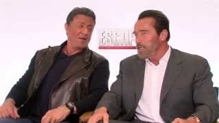 'Escape Plan' Interview, Sylvester Stallone and Arnold Schwarzenegger