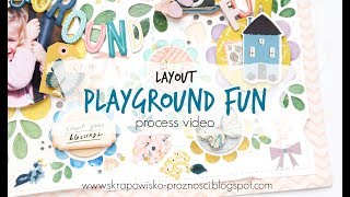 LO "Playground fun" - process video | Celebrating WCMD with Scrapbook.com