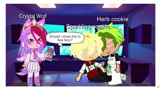 Maybe Herb cookie x Sparkling cookie (pls not hate D: and mind the eyebrow change in Sea fairycookie