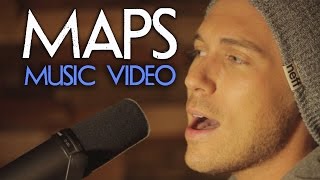 Maps - Maroon 5 - Official RUNAGROUND Music Video Lyrics Version (Cover)