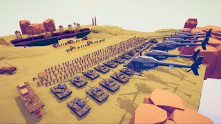 CAN 200x SHADOW COMPANY SOLDIER CLEAR ENEMY BASE? - Totally Accurate Battle Simulator TABS