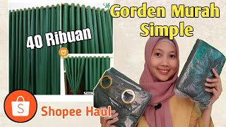 GORDEN MURAH CUMA 40 RIBUAN | SHOPEE HAUL GORDEN MURAH