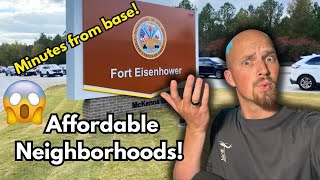 Top 3 AFFORDABLE Neighborhoods For Families PCSing to Ft. Eisenhower!