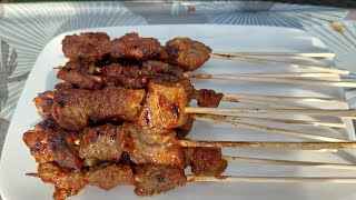 Easy BEEF SATAY RECIPE  - QUICK AND DELICIOUS