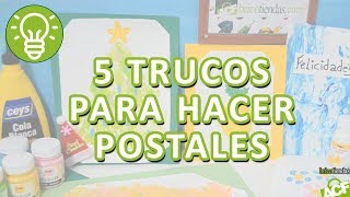 🖐💡 5 trucos geniales para hacer postales y felicitaciones con pinturas - Bricotiendas