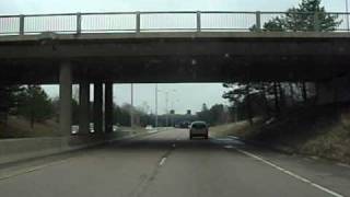 Ontario's King's Highway 58 Approaching the Tunnel