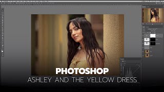 Photoshop Retouching - Yellow Dress