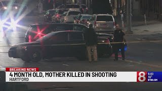 Mother, baby dead after being shot on New Britain Avenue in Hartford