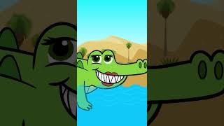 Crocodile #Shorts #shortsvideo #The Learning Station #kidssongs #toddlersongs #childrensongs