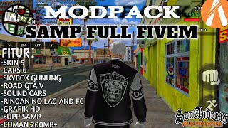 MODPACK FULL FIVEM SAMP | SIZE 200MB AN ANDROID | RINGAN VERSION