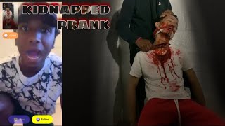 KIDNAPPED PRANK ON MONKEY APP🐵😱(GONE WRONG)