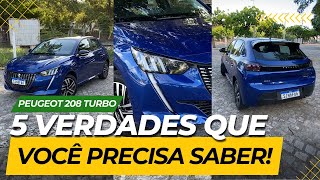 Peugeot 208 Turbo 1.0 Griffe: 5 pontos POSITIVOS que você PRECISA SABER sobre ele! É bomba ou não?