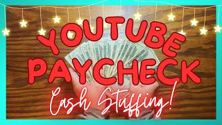 CASH STUFFING MY YOUTUBE PAYCHECK!!