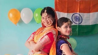 #independenceday celebration#trending#garhwali dance dhana humkum ko ikka#kumauni#school