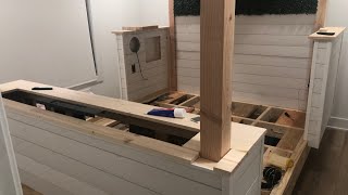 One of a kind custom Dolby atmos home theater bed build update!