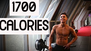 Fitness model FULL DAY OF eating|