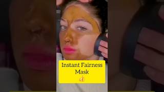 Instant Fairness Mask | Get glowing skin at home | #shorts #trending  #youtubeshorts #ytshorts