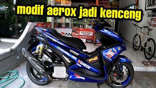 MODIFIKASI AEROX SIMPLE tapi kece