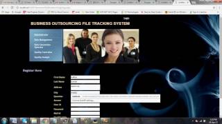 Business Outsourcing File Tracking System