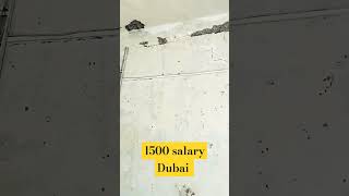 1500 Dihram salary Dubai #burjkhalifa #dubaicity #dubai #shorts