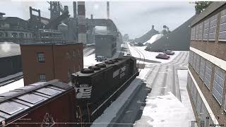 Trainz Railroad Simulator 2022 (TRS22) - EMD SD40-2 - Goods Transporter Pack 1 - 4K UHD