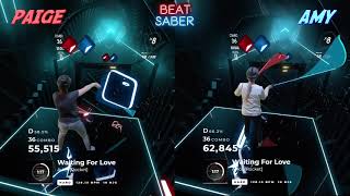 Beat Saber Sister Battle | Waiting For Love - Avicii | Hard